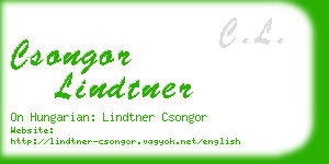 csongor lindtner business card